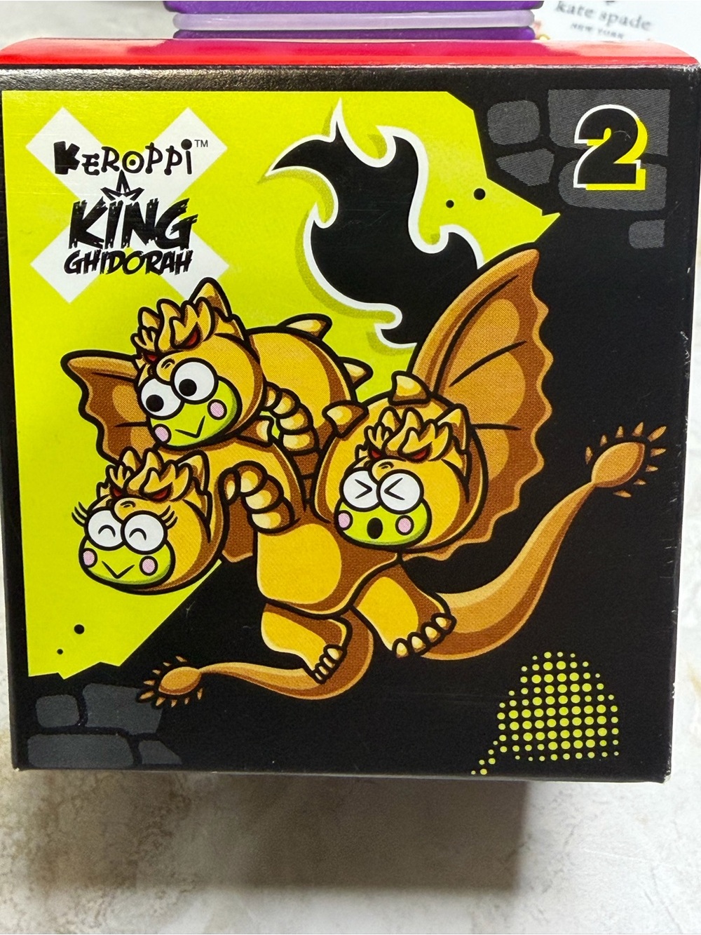 Hello Kitty and friends Keroppi King Ghidorah
